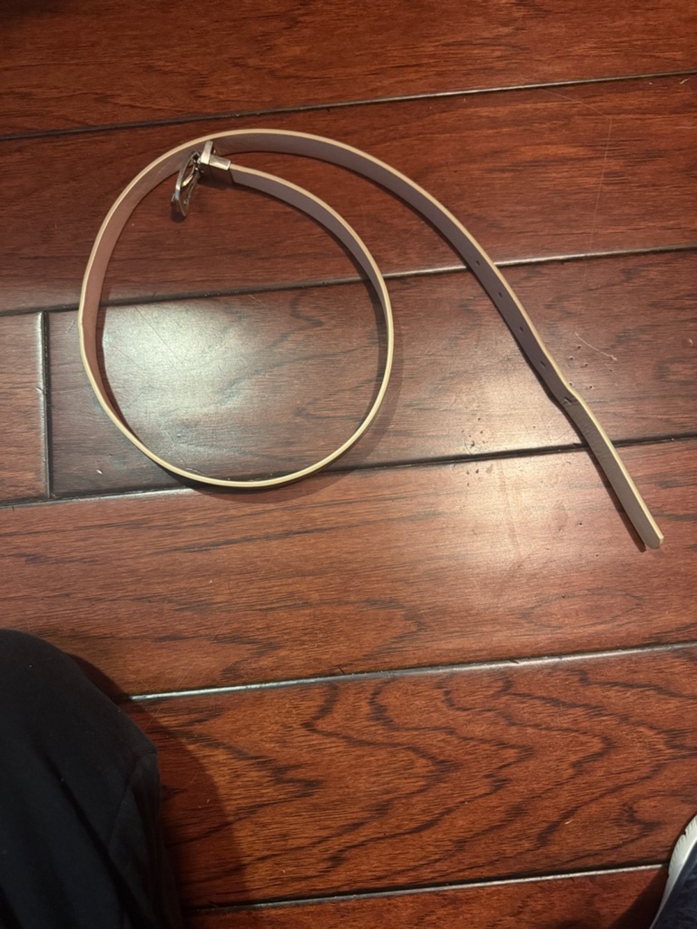 Source Unknown Long Skinny Belt - Tan